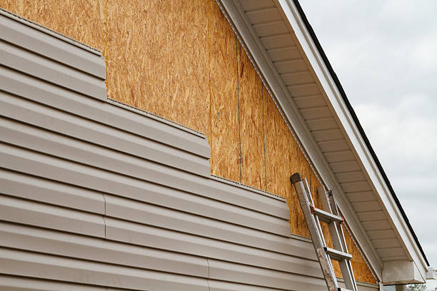 Professional Siding Repair technician working in Marion, IN